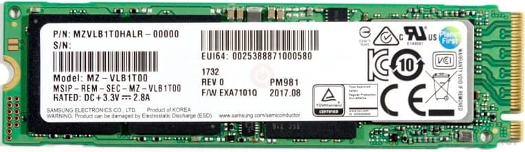 Samsung PM981 1 TB