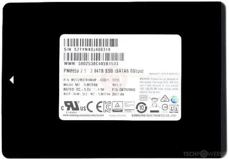 Samsung PM863A 3.8 TB
