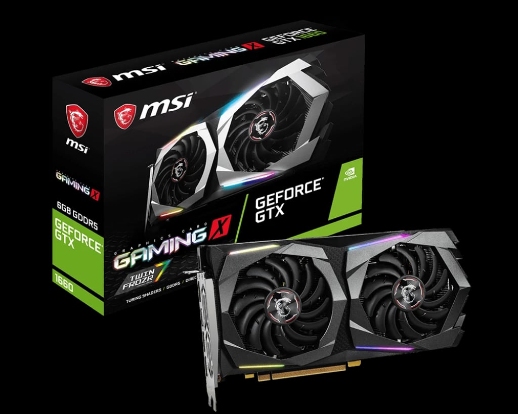 MSI Gaming GeForce GTX 1660 Super 192-bit HDMI/DP 6GB GDRR6 HDCP Support DirectX 12 Single Fan VR Ready OC ITX Graphics Ca...